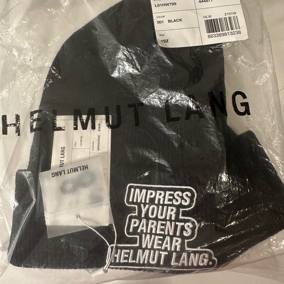 Helmut lang beanie - Picture 1 of 1